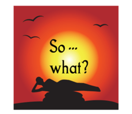 Yoga life (English) sticker #15658641