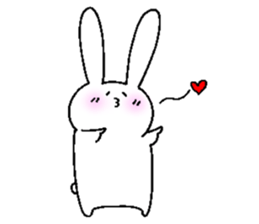 usako happy sticker #15658776