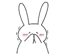 usako happy sticker #15658779