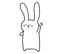 usako happy sticker #15658780