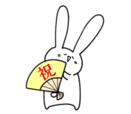 usako happy sticker #15658788