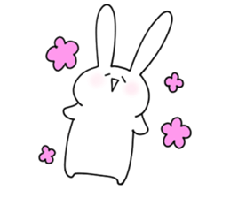 usako happy sticker #15658789