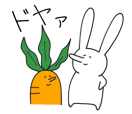 usako happy sticker #15658793