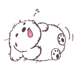 My sweet bichon frise sticker #15658963