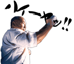 Legendary karate master Mas Oyama Vol.1 sticker #15659093