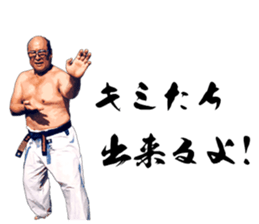 Legendary karate master Mas Oyama Vol.1 sticker #15659112