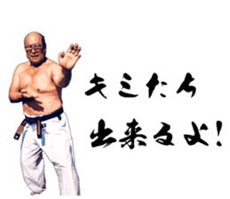 Legendary karate master Mas Oyama Vol.1 sticker #15659112