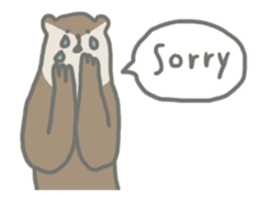 Moving!Pleasant rare animals sticker #15659237