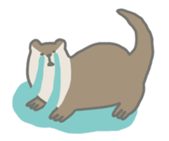 Moving!Pleasant rare animals sticker #15659241