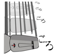 The message moai which it is easy to use sticker #15659891