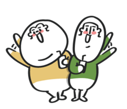 A-Bao and his friend. sticker #15660018