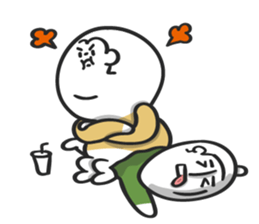 A-Bao and his friend. sticker #15660028