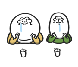 A-Bao and his friend. sticker #15660035