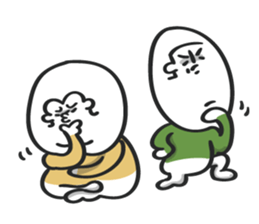 A-Bao and his friend. sticker #15660036