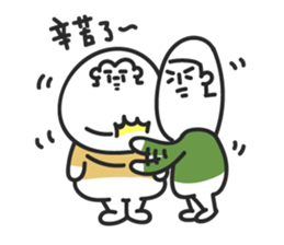 A-Bao and his friend. sticker #15660039