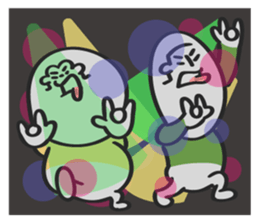 A-Bao and his friend. sticker #15660044