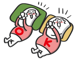 A-Bao and his friend. sticker #15660054