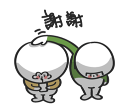 A-Bao and his friend. sticker #15660057