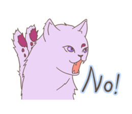 A Two-tailed Cat, Shizuku sticker #15660234