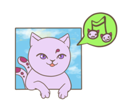 A Two-tailed Cat, Shizuku sticker #15660239