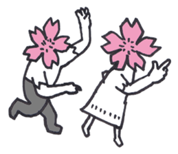 cherry-blossom viewing sticker #15660402