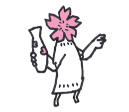 cherry-blossom viewing sticker #15660409