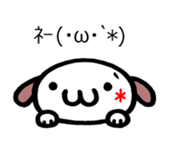 Animated Sticker Emoticon's Dog MOJIMOJI sticker #15660490