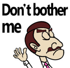 Mr.Grumpy sticker #15660649