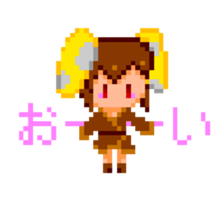 Dot rabbit Sticker sticker #15660650