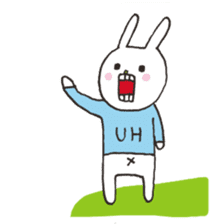 UH THE RABBIT [16] sticker #15661055