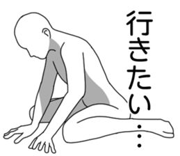 Spring shiro-ningen sticker #15662189