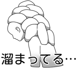 Spring shiro-ningen sticker #15662199