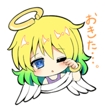 rana of angel sticker #15662467