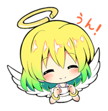 rana of angel sticker #15662475