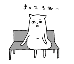 Creatures like a cat sticker #15662866