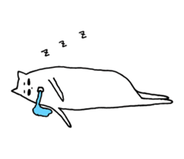 Creatures like a cat sticker #15662869