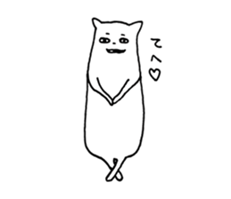Creatures like a cat sticker #15662876