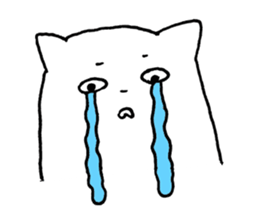 Creatures like a cat sticker #15662878