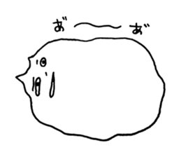 Creatures like a cat sticker #15662881