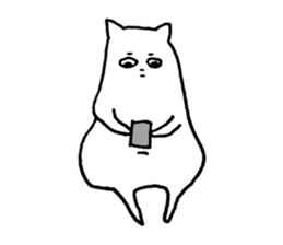 Creatures like a cat sticker #15662884