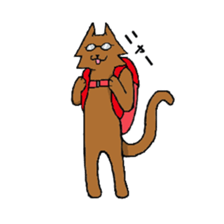 Glasses Cat! sticker #15662988