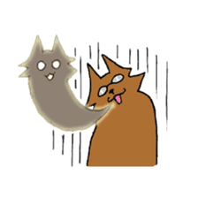 Glasses Cat! sticker #15662997