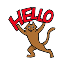 Glasses Cat! sticker #15663000