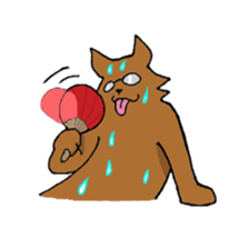 Glasses Cat! sticker #15663001