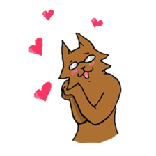 Glasses Cat! sticker #15663003