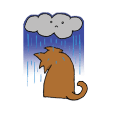 Glasses Cat! sticker #15663011