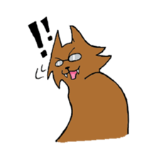 Glasses Cat! sticker #15663025