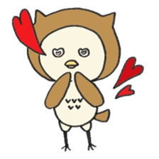 Ow-ow-owl. sticker #15663305