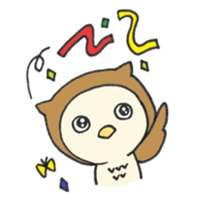 Ow-ow-owl. sticker #15663311