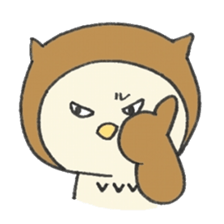 Ow-ow-owl. sticker #15663326